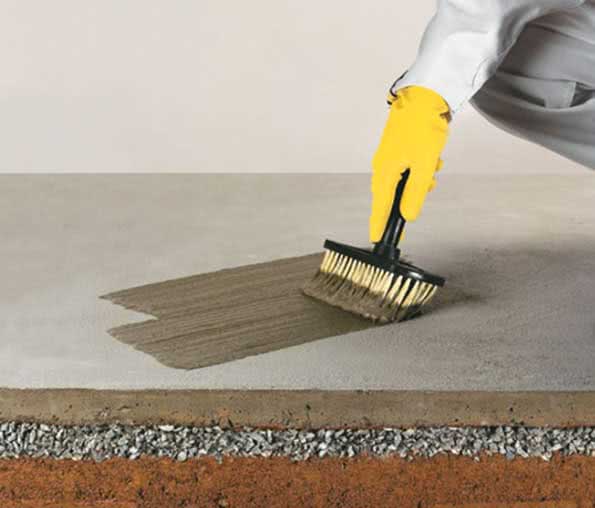 Processo de impermeabilização flexivel a base de elastomero